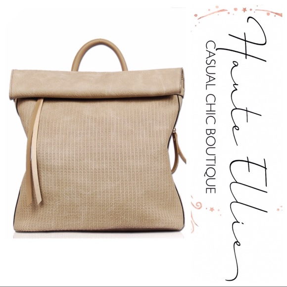 DECKER - Textured Back Pack Satchel - Picture 4 of 6